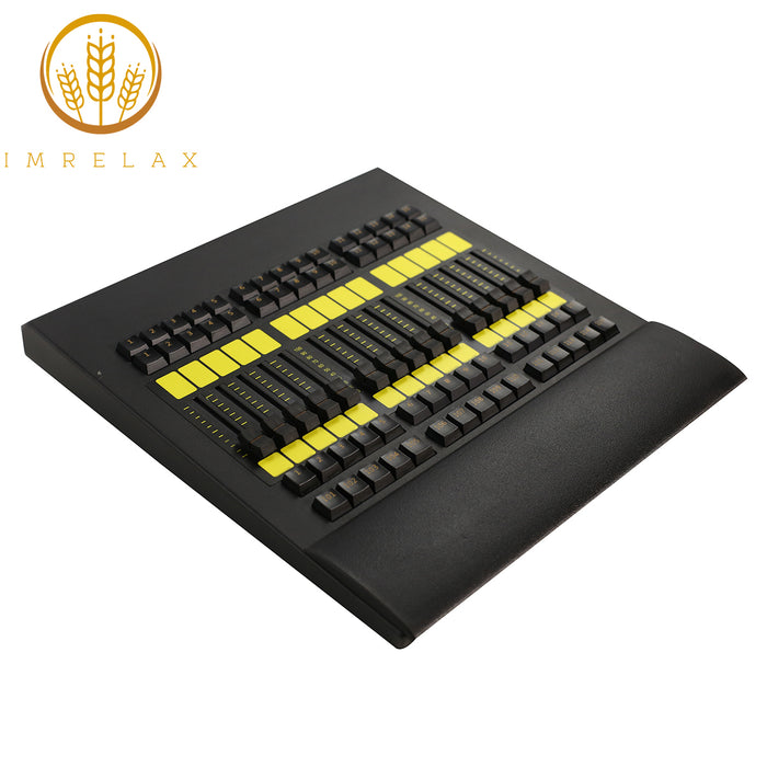 IMRELAX MA2 Fader Wing for DMX Lighting Control 4 DMX Outputs 2048 Channel Support Expandable 15 Independent Program Faders RDM Support Flight Case Included