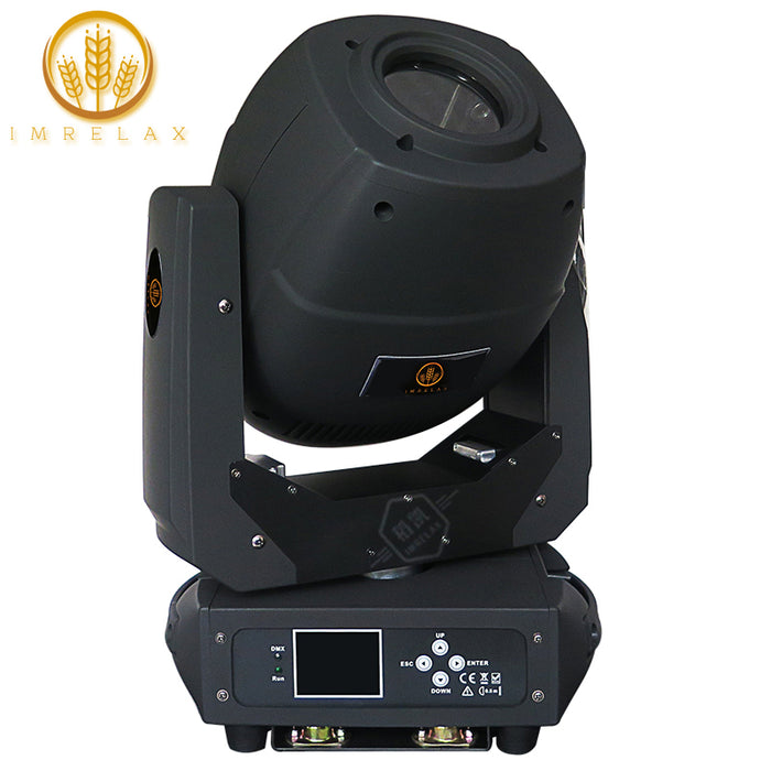 IMRELAX 230W LED Beam Spot Zoom Moving Head DJ Light RGBW Stage Disco Light for Event Expo Stage Sets