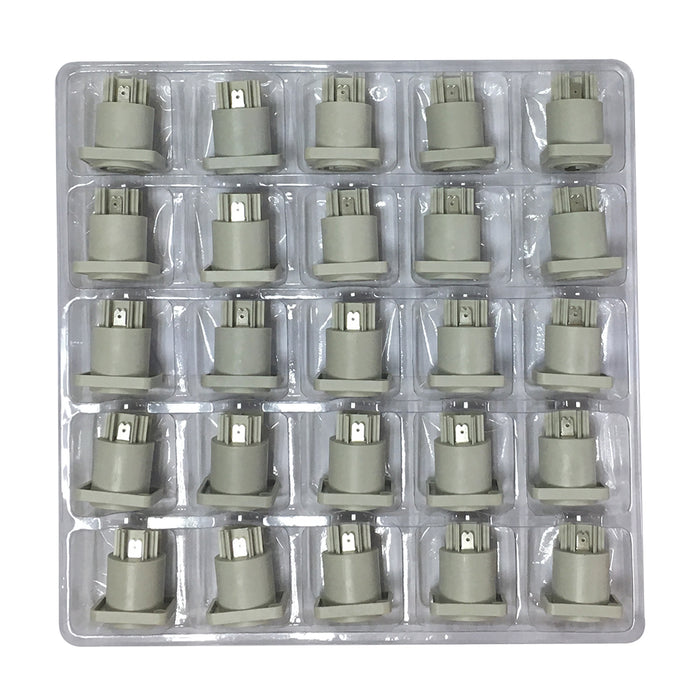 IMRELAX 25Pcs Female Powercon Chassis Panel Connectors 20A AC Power Adapter