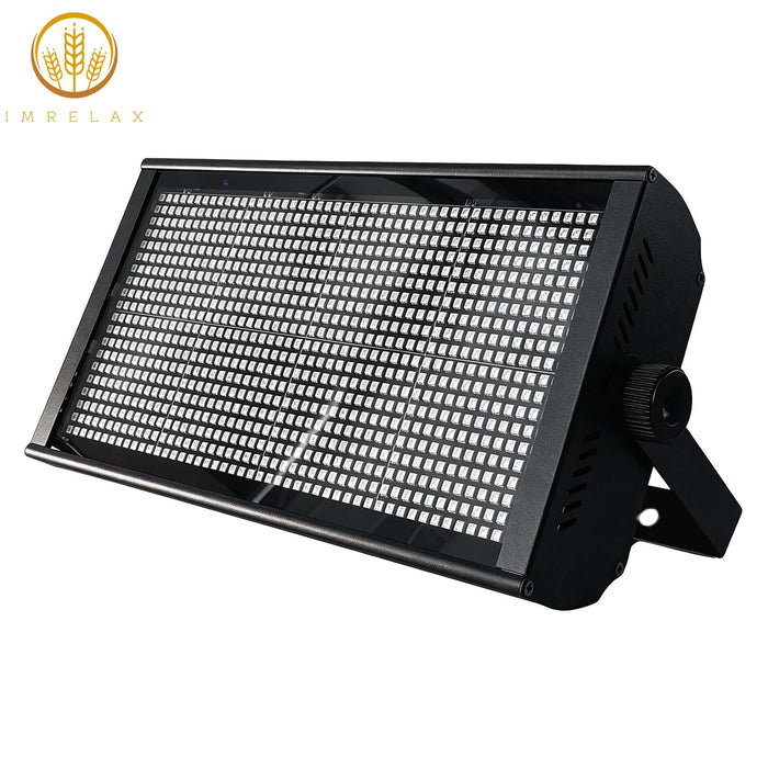 IMRELAX RGB LED Strobe Light with 960 LED DJ Light for Stage Event Club