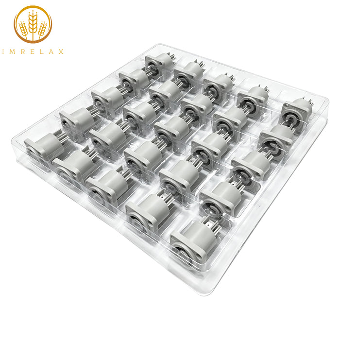 Cable de extensión de alimentación IMRELAX PowerCon para luces de escenario, Cable de puente de alimentación de 6,6 pies, conector de alimentación, entrada azul a salida gris