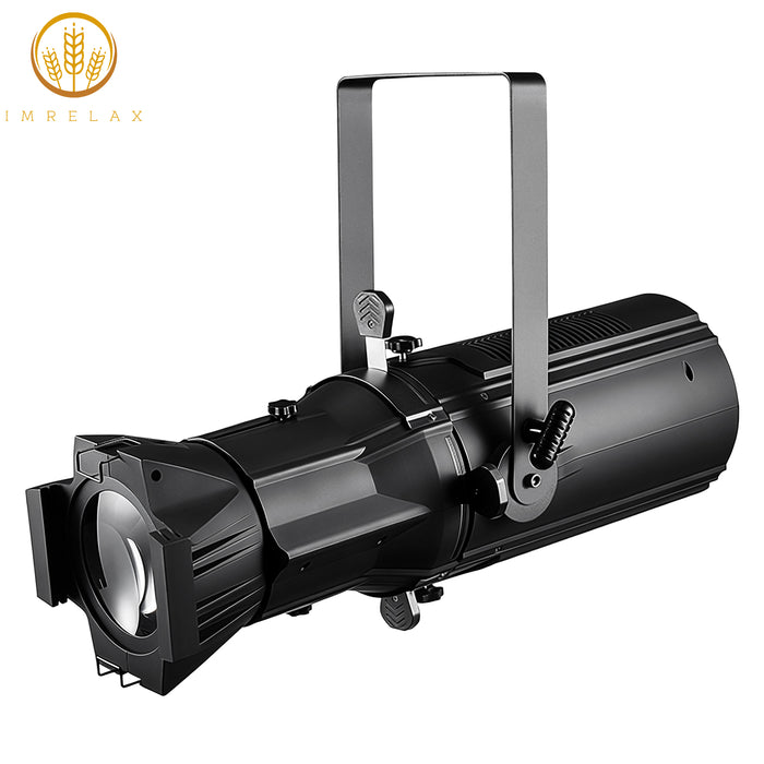 IMRELAX 200W COB LED 楕円体フォーカス ホワイト プロファイル スポット ライト プロジェクター Leko リフレクター シアター チャーチ スタジオ用