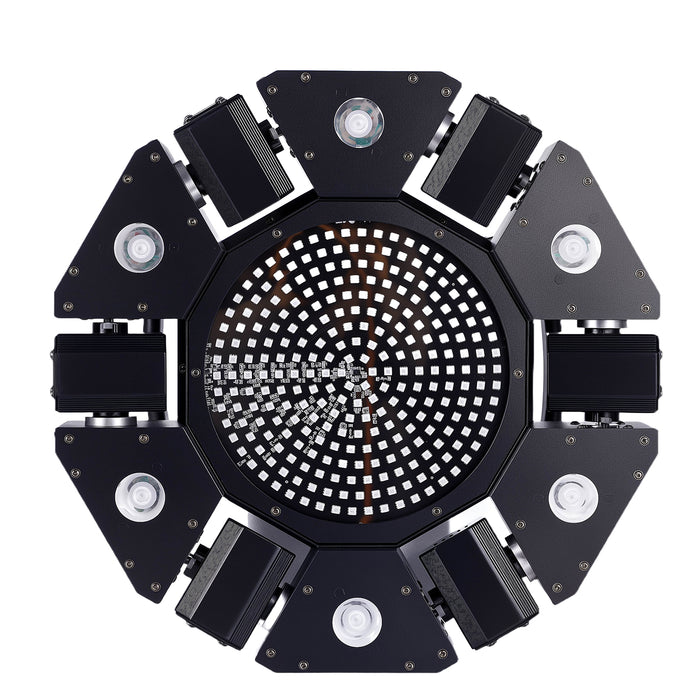 IMRELAX Disco Laser Light Beam Strobe Infinite Rotation Mini DJ Light for Party Bar Nightclub