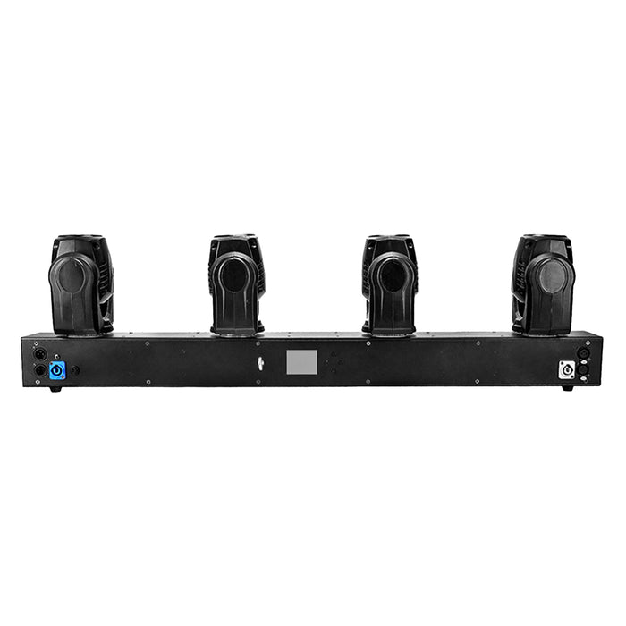IMRELAX 4x32W RGBW 4em1 LED Luzes de palco de controle único DJ Moving Head Lights