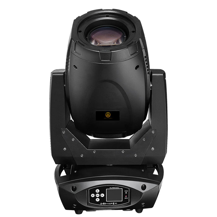 IMRELAX LED 300W Moving Head Beam Spot Zoom Stage Light – DMX512 DJ Lighting with Rotating Gobos, Prism, Strobe for Live Events & Concerts