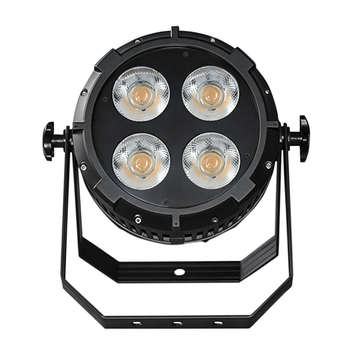 IMRELAX Waterproof 4x50W LED Warm White and Cool White Stage Blinder PAR Light Wash Audience Blinder Light for Outdoor Events