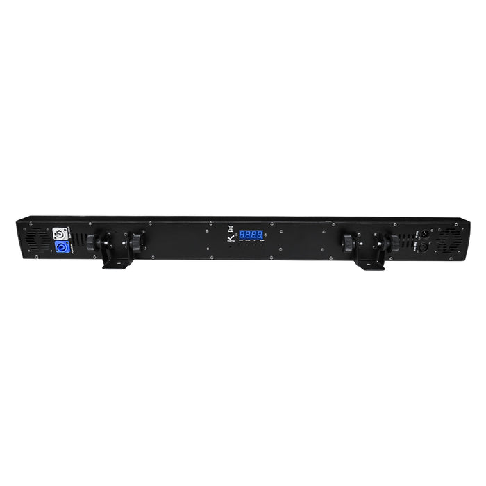 IMRELAX 18x12W RGBWA+UV 6in1 LED Stage Light Bar Wall Washer Light 1 Meter Length Wash Light Bar