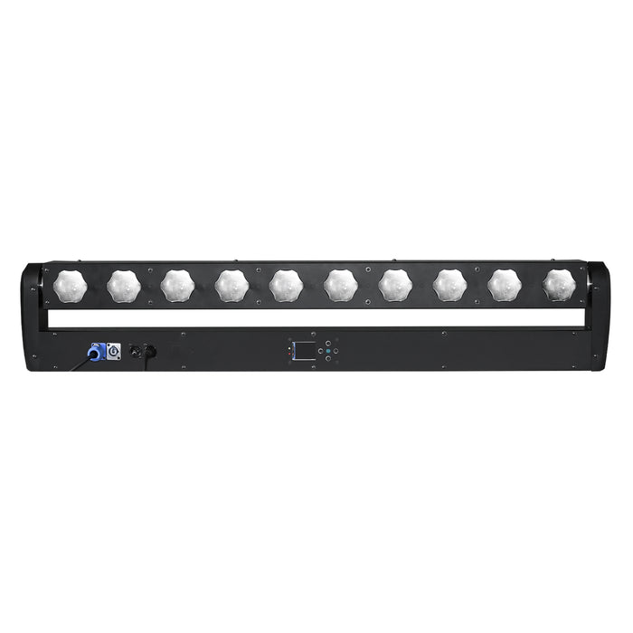 IMRELAX 10x40W RGBW 4in1 Strip Wash/Beam Light Bar mit neigbarem LED Linear Beam Fixture DMX Control Moving Head Bühnenlicht