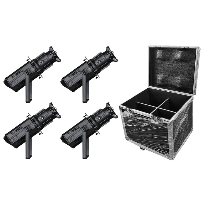 IMRELAX 200W COB LED Elipsoidal Foco Perfil Branco Spot Light Projetor Leko Refletor para Teatro Igreja Estúdio