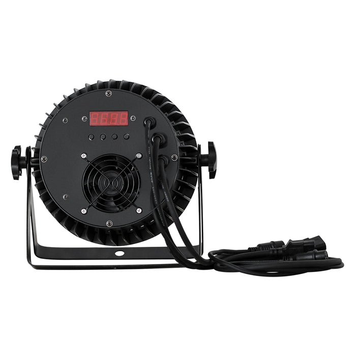 IMRELAX LED 18x10W RGBW 4in1 Stage Wash Par Light Uplight Ultra-Thin DMX Control Par Can for DJ Disco Parties Band Live Show