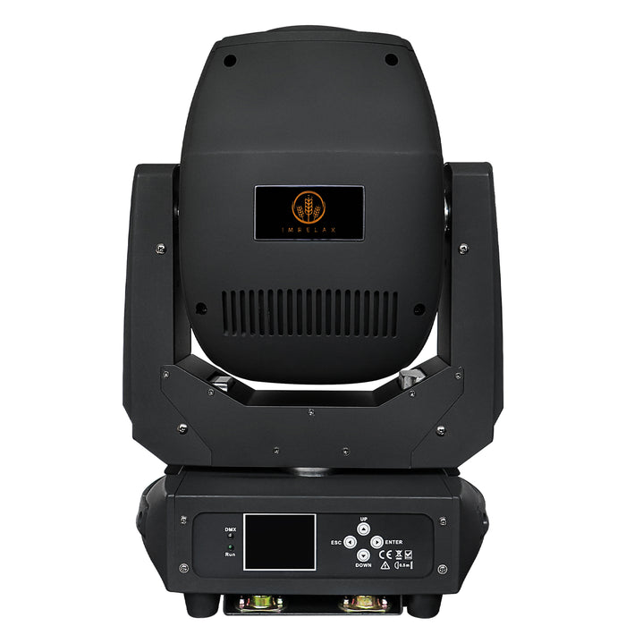 IMRELAX 230W LED Beam Spot Zoom Moving Head Light RGBW Stage Lighting Fixture for Event Expo Church Sets