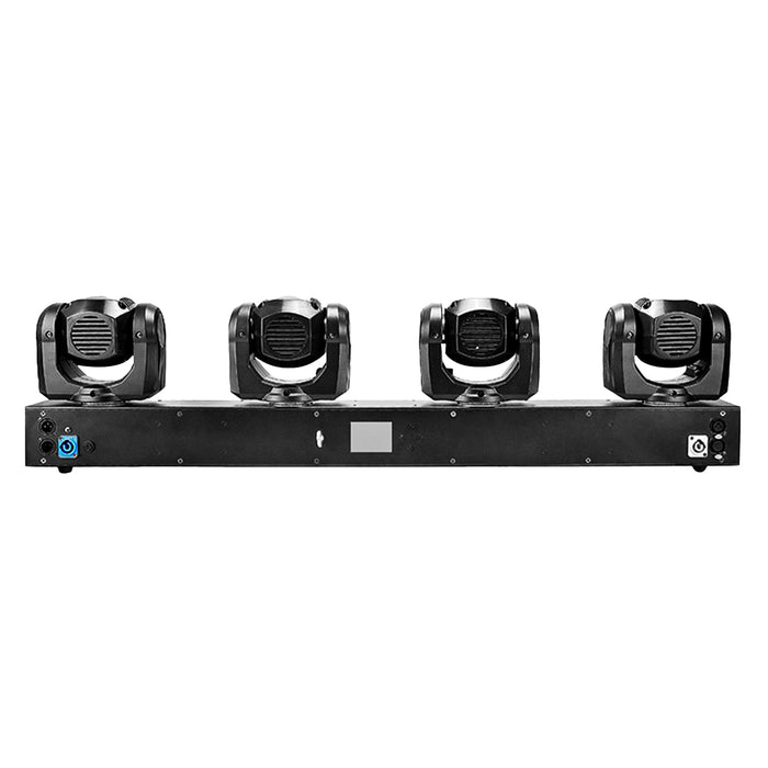 IMRELAX 4x32W RGBW 4em1 LED Luzes de palco de controle único DJ Moving Head Lights