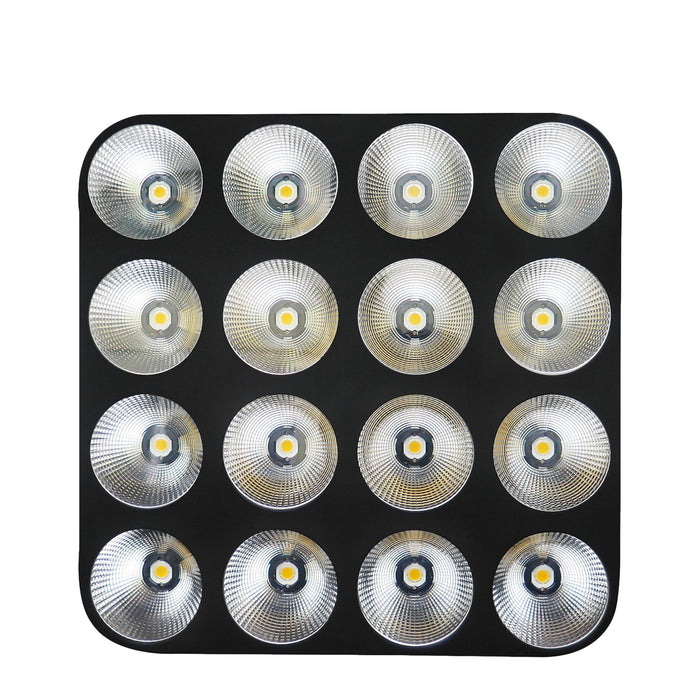 IMRELAX 16 x 30W Matrix Wash / Blinder Fixture RGB Uplight DJ Light Cob Stage Light Par DMX LED Lighting for Wedding Church Party Disco Music Live Show Club
