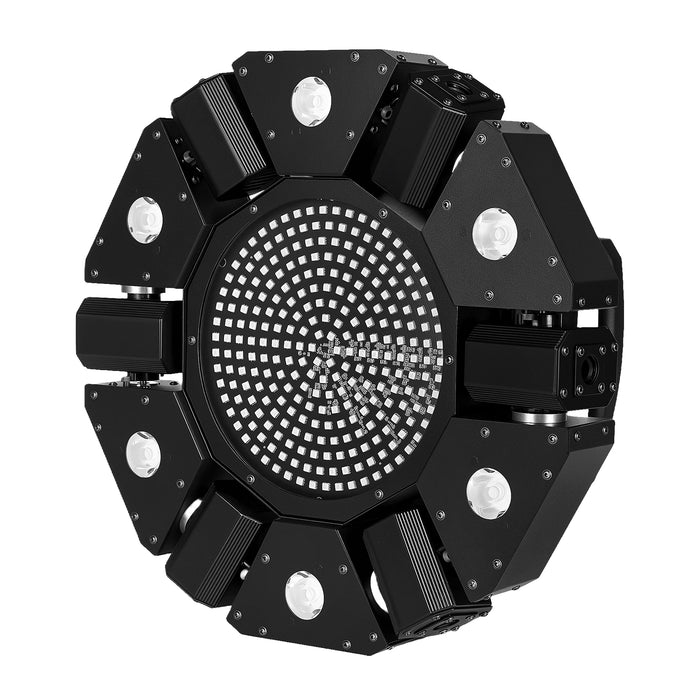 IMRELAX Disco Laser Light Beam Strobe Infinite Rotation Mini DJ Light for Party Bar Nightclub
