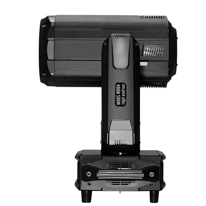 IMRELAX 400W LED Warm and Cool White Moving Head Light with Zoom Wash CTO Function Spotlight Follow Spot Light Audience Lighting