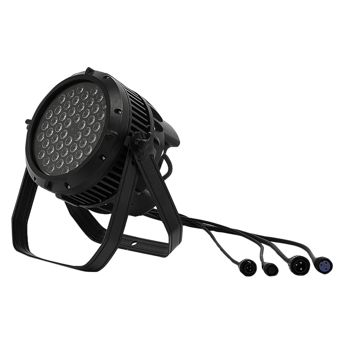 IMRELAX Waterproof 54x3W RGBW 4 in 1 LED Par Wash Light LED Stage Light High Brightness IP68 DMX DJ Wash Light for Outdoor