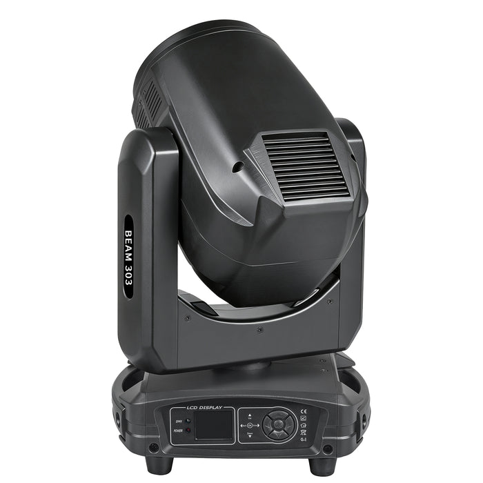 IMRELAX 303W Beam Moving Head Light 2° Beam Angle 14-Color 14 Gobos Spotlight for DJ Club Stage Lighting