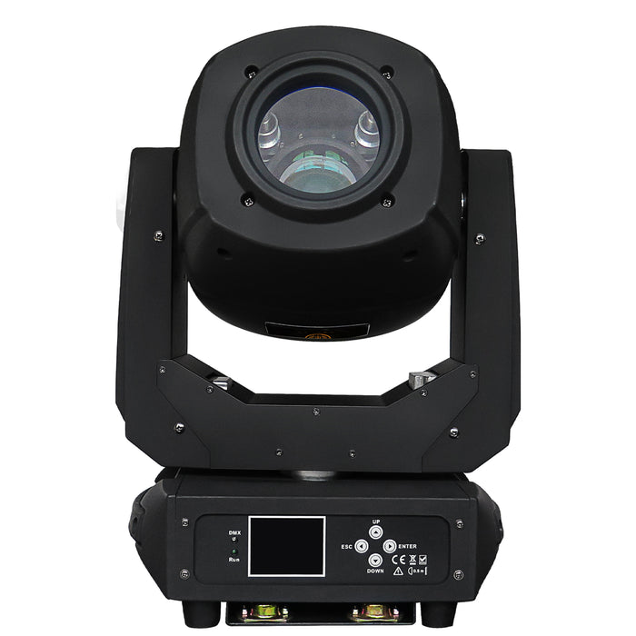 IMRELAX 230W LED Beam Spot Zoom Moving Head Light RGBW Stage Lighting Fixture for Event Expo Church Sets