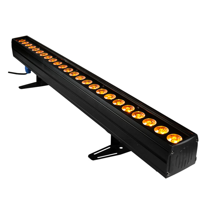 IMRELAX 18x12W RGBWA+UV 6in1 LED Stage Light Bar Wall Washer Light 1 Meter Length Wash Light Bar
