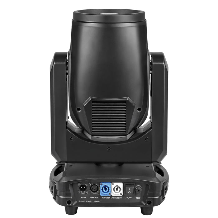 IMRELAX 303W Beam Moving Head Light 2° Beam Angle 14-Color 14 Gobos Spotlight for DJ Club Stage Lighting