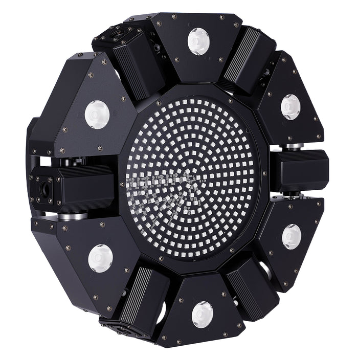 IMRELAX Disco Laser Light Beam Strobe Infinite Rotation Mini DJ Light for Party Bar Nightclub