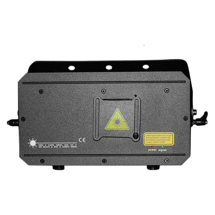 IMRELAX RGB 3W DJ Laser Light Full Color 3D Animation Patterns Stage Effect Light Sound Activated Party Light
