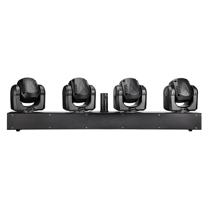 IMRELAX 4x32W RGBW 4em1 LED Luzes de palco de controle único DJ Moving Head Lights