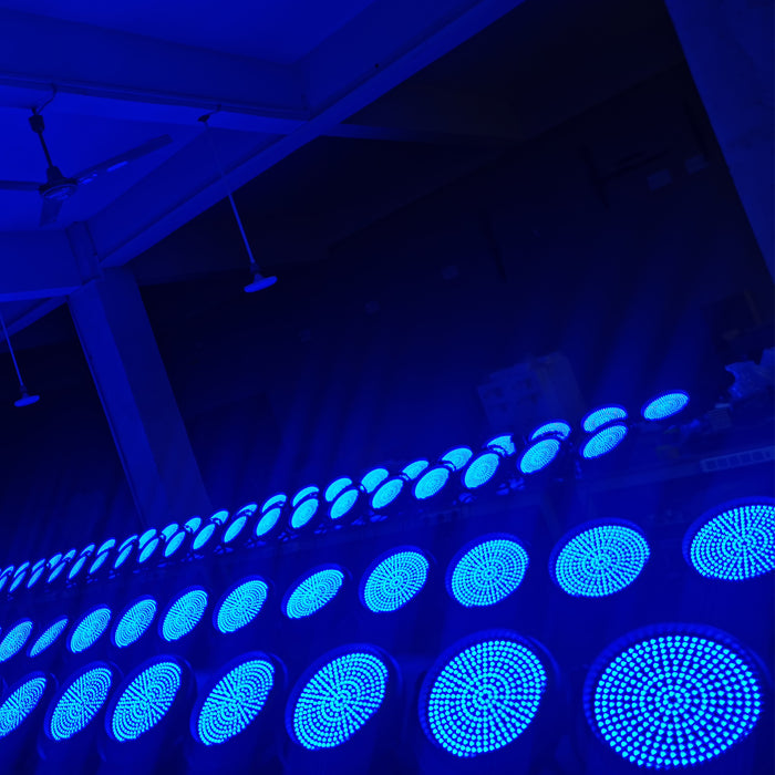 IMRELAX RGB LED Strobe Light Round Stage Pixel Ring Light with 315 RGB LEDs DJ Setup for Club Disco DJ Events