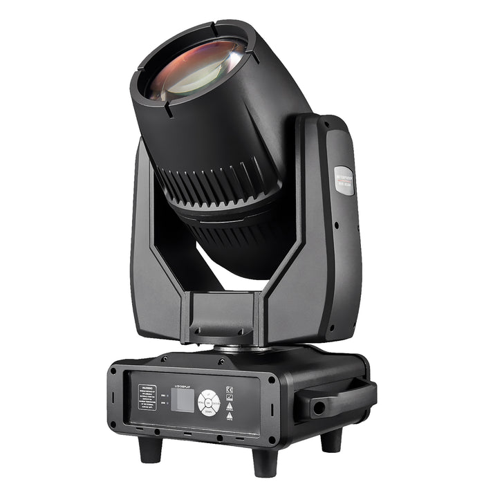 IMRELAX Outdoor 380W Beam Moving Head Light Waterproof IP65 Sky Beam Spotlight High Brightness Searchlight for Outdoor Stage Events Music Festival