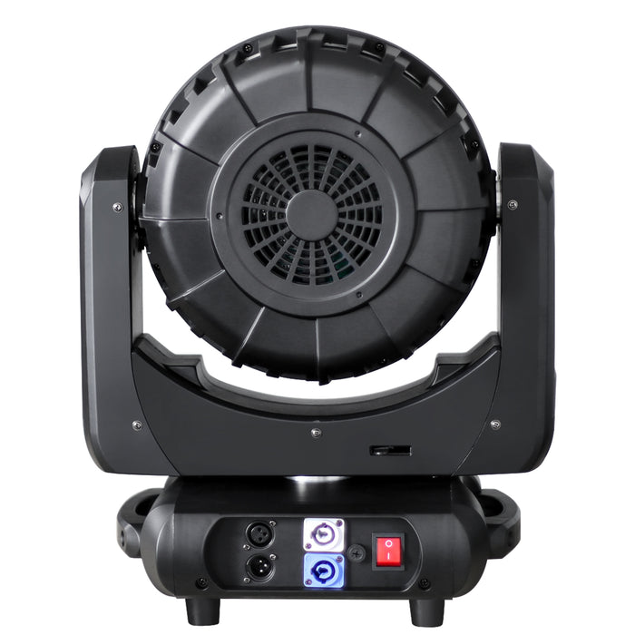 IMRELAX LED 37x15W RGBW Wash Zoom Moving Head DJ Light for Medium Large Stage Event Live Show Bar Concert Lighting