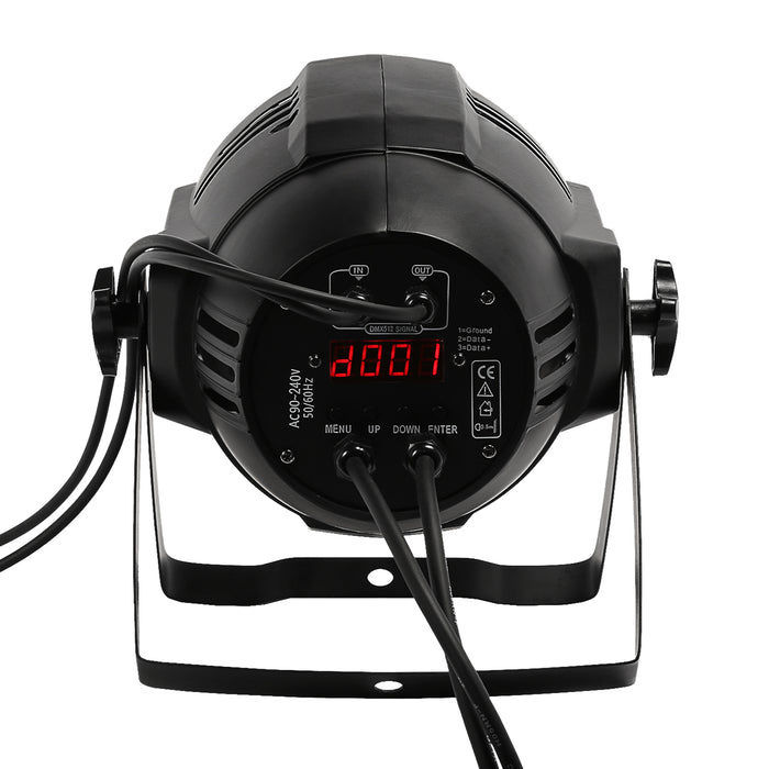 IMRELAX LED Par 54x3W RGBW LED Wash Light Большой блок питания Uplight