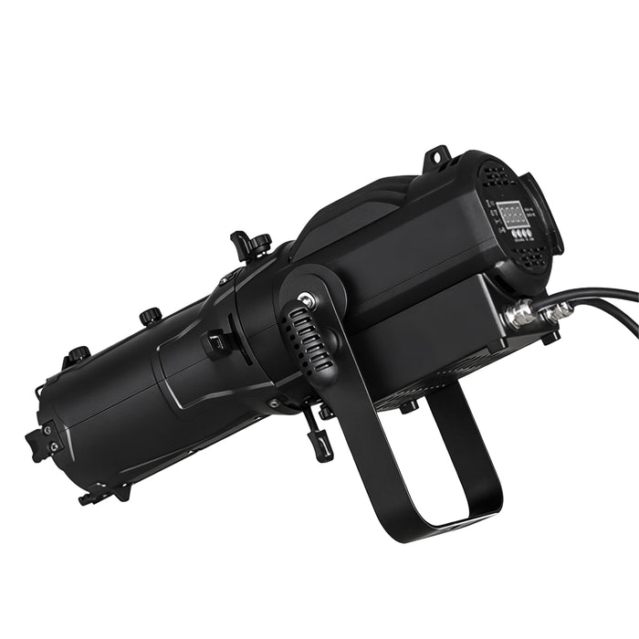 IMRELAX 60W COB LED Perfil Elipsoidal Spotlight Manual Zoom 3200K Warm White Lighting para TV Station Theatre Flim Production