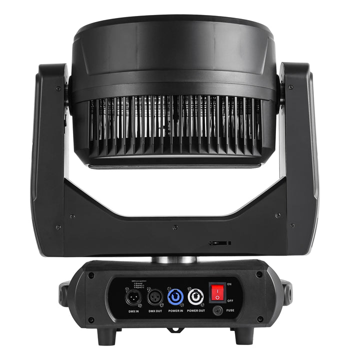 IMRELAX B-Eye 19x40W RGBW Zoom Wash Beam LED Moving Head Light CMY Color Mixing CTO Adjustment Pattern Effects Pro DJ Stage Lighting