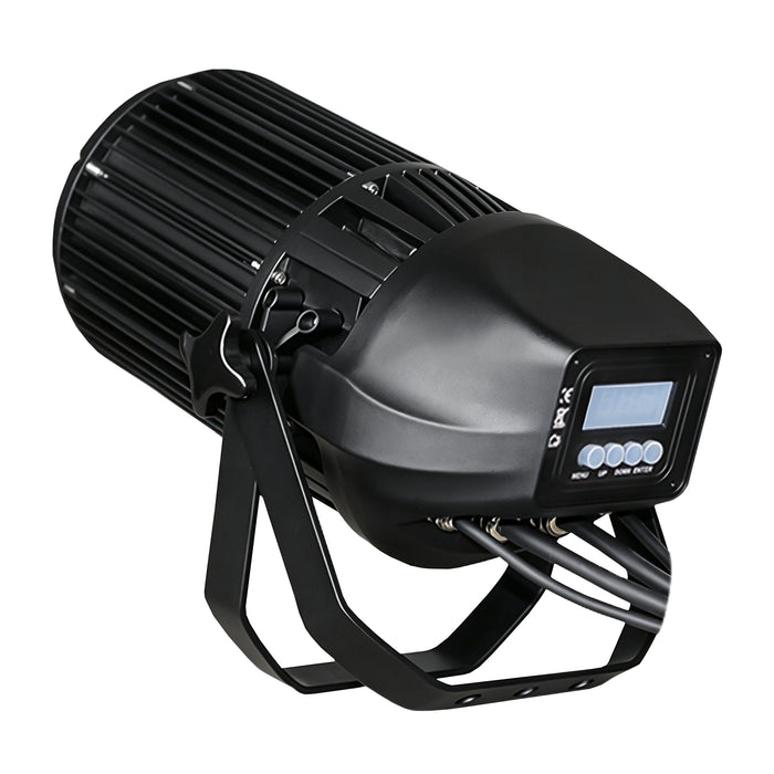 IMRELAX 260W RGBW COB LED Zoom Spotlight Outdoor Waterproof Wash/Blinder Par Light for Stage Lighting