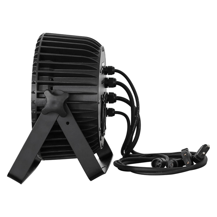 IMRELAX LED 18x10W RGBW 4in1 Stage Wash Par Light Uplight Ultra-Thin DMX Control Par Can for DJ Disco Parties Band Live Show
