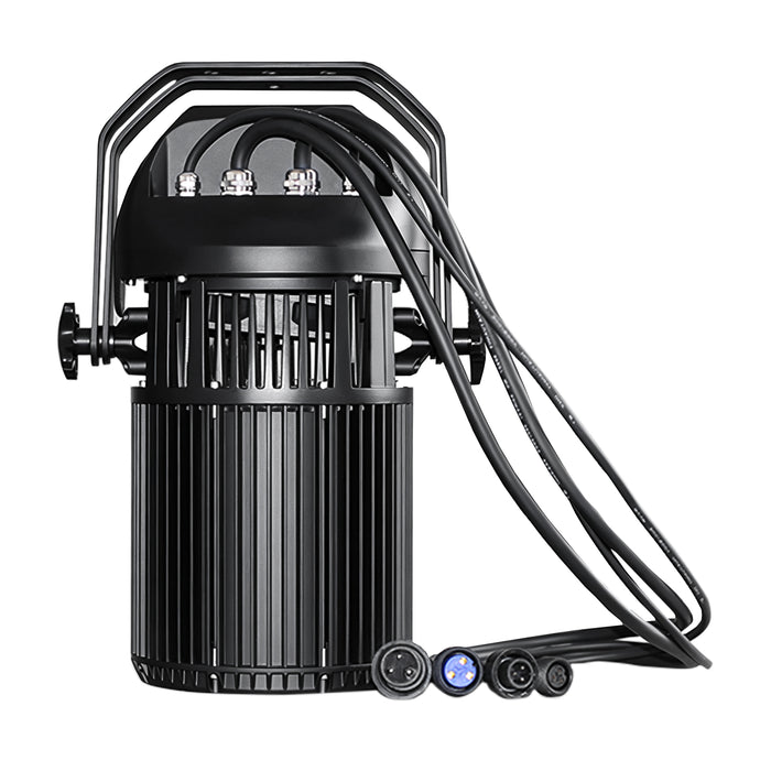 IMRELAX 260W RGBW COB LED Zoom Spotlight Outdoor Waterproof Wash/Blinder Par Light for Stage Lighting