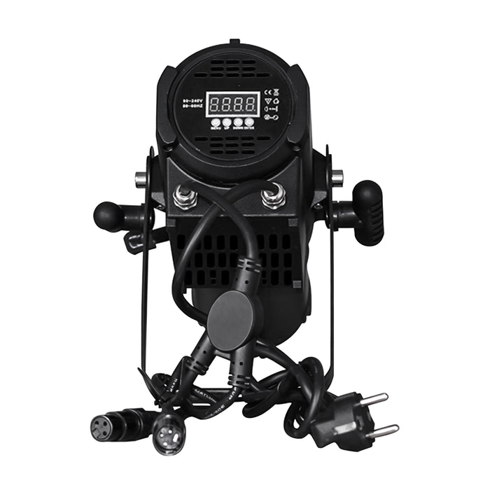 IMRELAX 60W COB LED Perfil Elipsoidal Spotlight Manual Zoom 3200K Warm White Lighting para TV Station Theatre Flim Production
