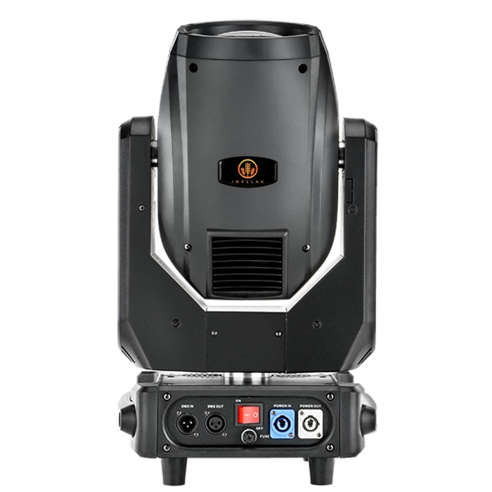 IMRELAX Beam 250W Moving Head Light Fixture Double Prisms Super Bright Stage DJ Light for Disco Club Wedding Gig Event Lighting