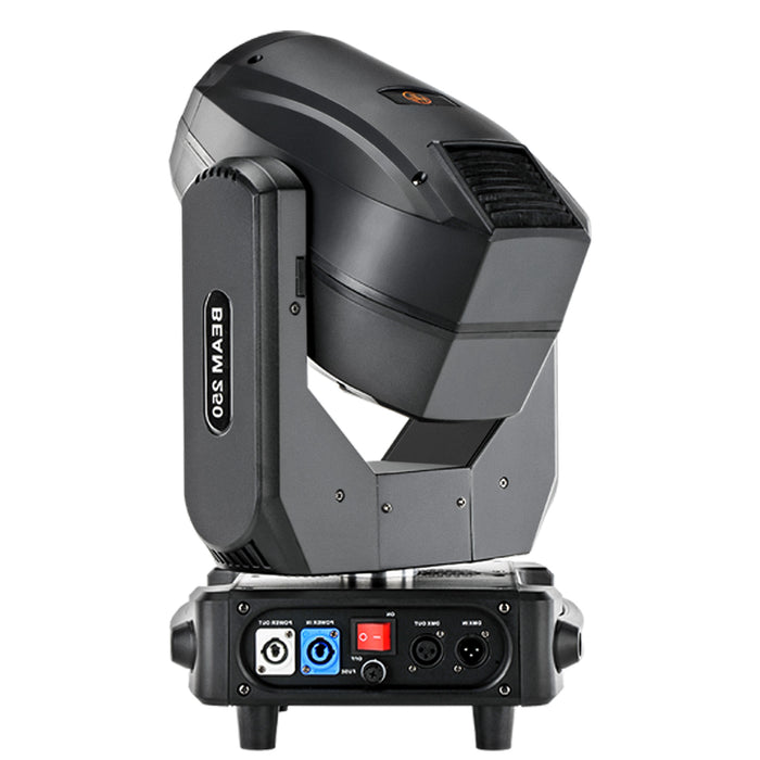 IMRELAX Beam 250W Moving Head Light Fixture Double Prisms Super Bright Stage DJ Light for Disco Club Wedding Gig Event Lighting