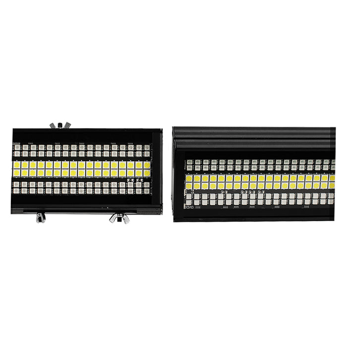 IMRELAX LED Strobe Light DJ Blinder Wash Light Strip Sound Activated Stage Light for Bar Gigs Nightclub