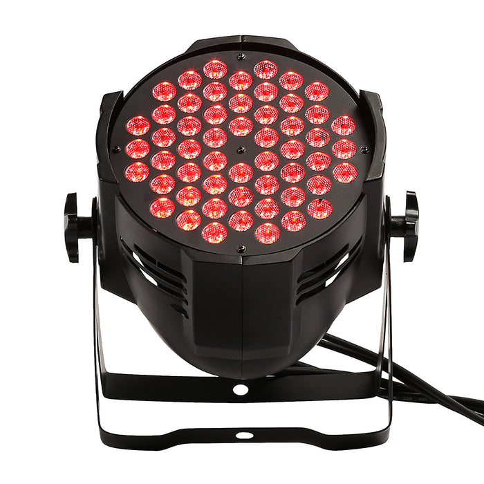 IMRELAX LED Par 54x3W RGBW LED Wash Light Большой блок питания Uplight
