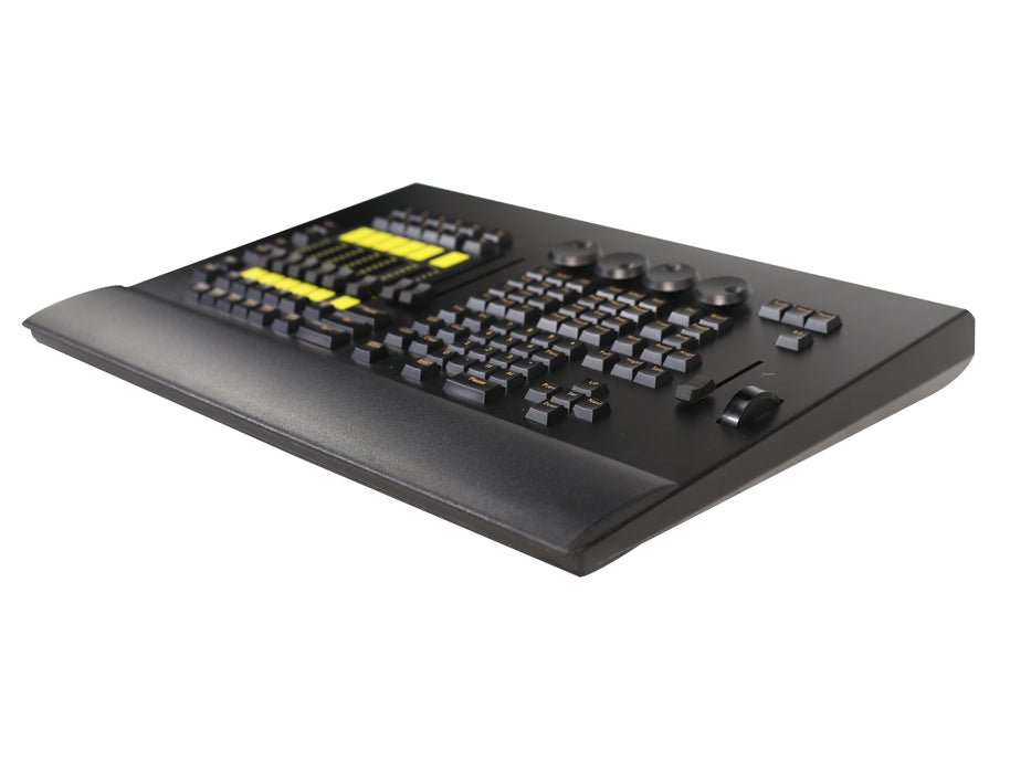 IMRELAX MA2 Command Wing for Professional DMX Lighting Control 2 DMX Outputs High-Precision Faders MIDI Timecode RDM Support Flight Case Included