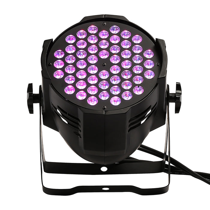 IMRELAX LED Par 54x3W RGBW LED Wash Light Большой блок питания Uplight