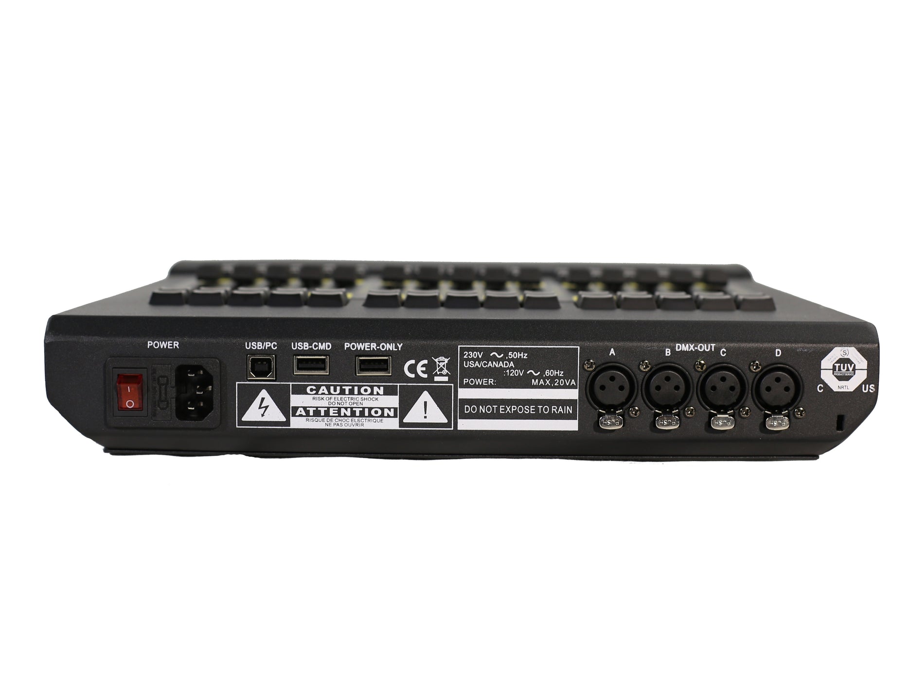 IMRELAX MA2 Fader Wing for DMX Lighting Control 4 DMX Outputs 2048 Cha ...