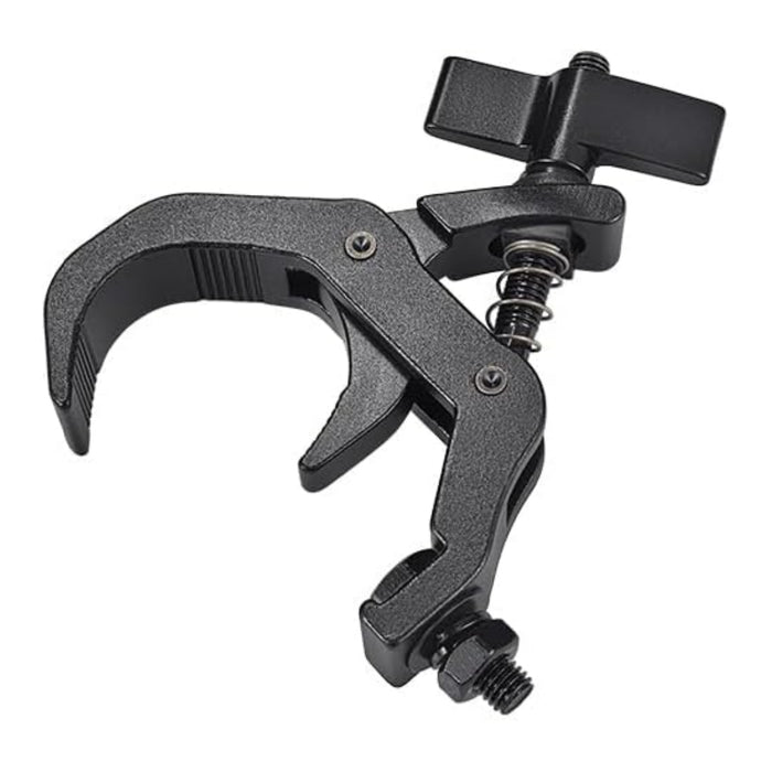 IMRELAX Truss Clamp Stage Lights Clamps Black 5PCS Width 1inch Premium Pro Clamp, Perfect Fit OD 40-60mm Pipe Quick Release Truss Clamps for Moving Head Par Led lighting Fixtures