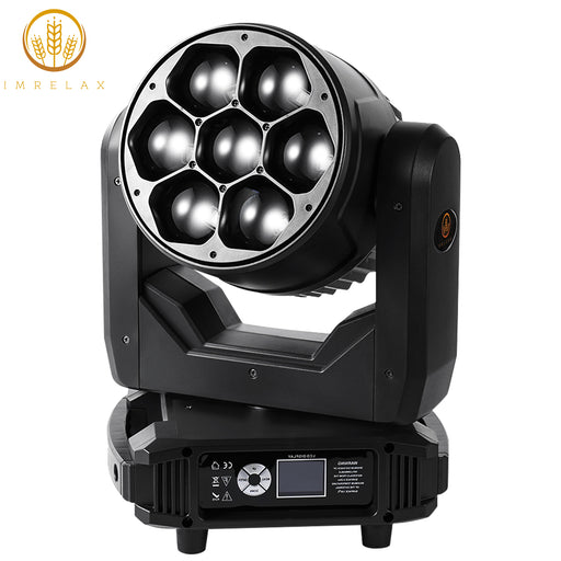LED moving head light with 7x40W high power output