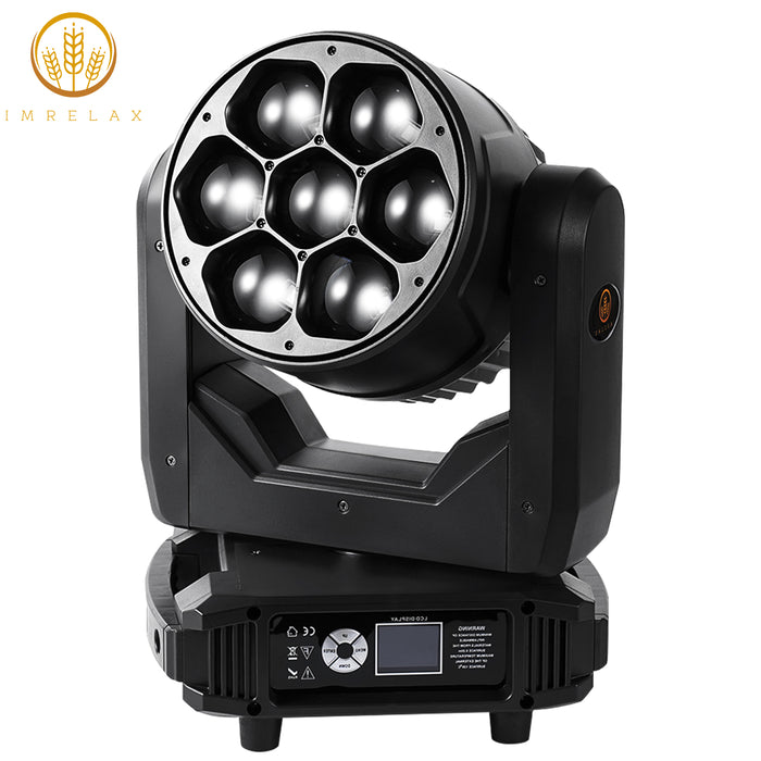 LED moving head light with 7x40W high power output