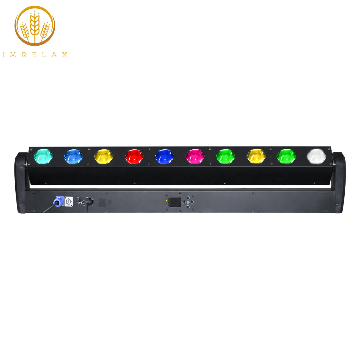 IMRELAX LED 10x40W RGBW Moving Beam Light Bar DMX Stage Lighting
