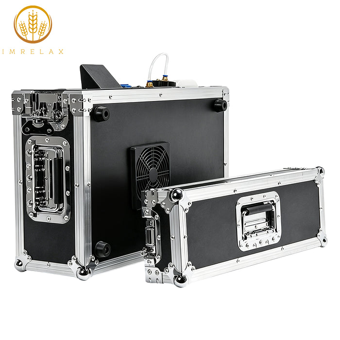 IMRELAX 900W Haze Machine avec Flight Case Body Machine à fumée portable