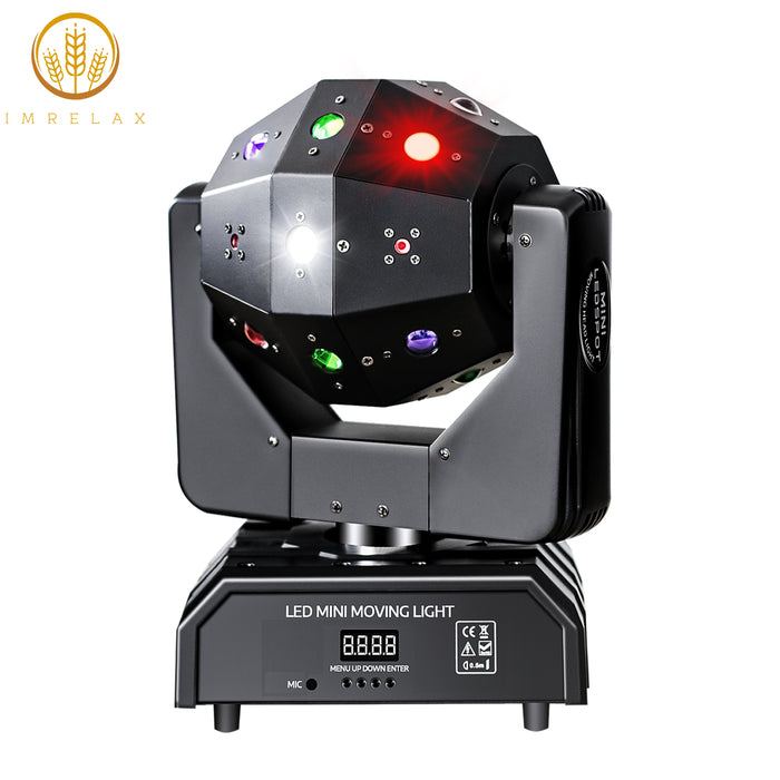 IMRELAX 16x3W Beam Strobe Disco Laser Light for DJ Karaoke